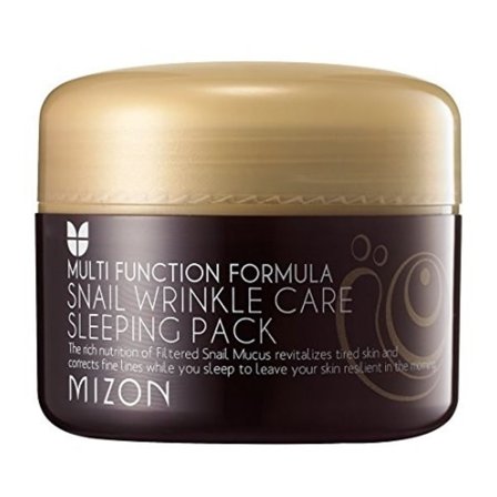 MIZON Snail Wrinkle Care Sleeping Pack, 80ml