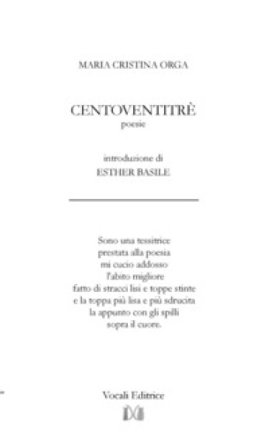 Centoventitré Maria Cristina Orga