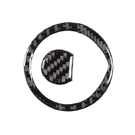 Bils ratt karbonfiber logo klistremerker Dekorative klistremerker for Smart 453 Fortwo 2