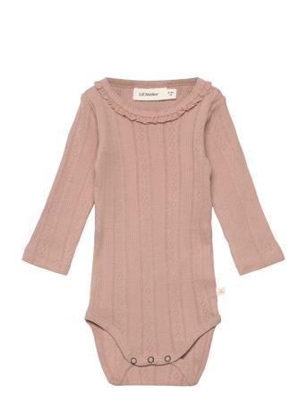 Nbfsafran Ls Slim Body Ju2 Lil Pink Lil'Atelier