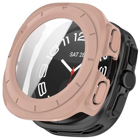PC-fodral Glas För Samsung Galaxy Watch 7 Ultra 47MM Smart Skärmskydd Hårt PC Skyddande Fodral Klocka 7 Ultra Stötfångarskal
