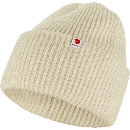 Fjällräven Heavy Beanie in Chalk White, Ull