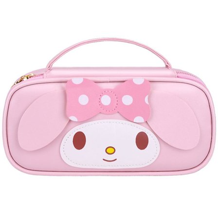 Sanrio kynäkotelo Cinnamoroll My Melody Kuromi lahja suuri kapasiteetti vetoketjullinen toimistotarvikepussit lapsille teini-ikäisille tytöille Kawaii