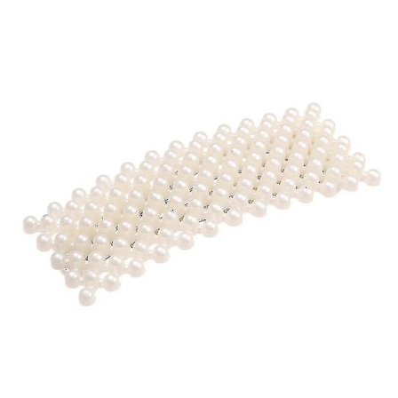 8 cm * 3 cm enkla mode pärlhårnålar dam enkla hårnålar huvudbonad Diy