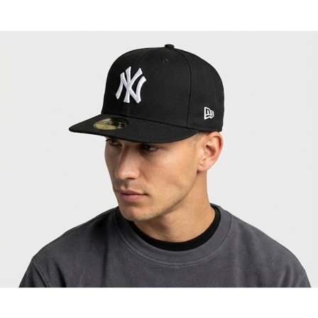 New Era - Negro fitted Gorra - New York Yankees MLB Basic 59FIFTY Black Fitted @ Hatstore