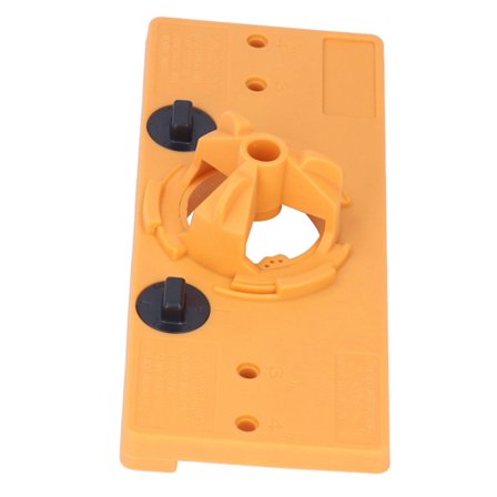 35 mm hængselhulsav Jig Borevejledning Skærebit Sæt Træbearbejdning Hulning Kedelig Locator Gul