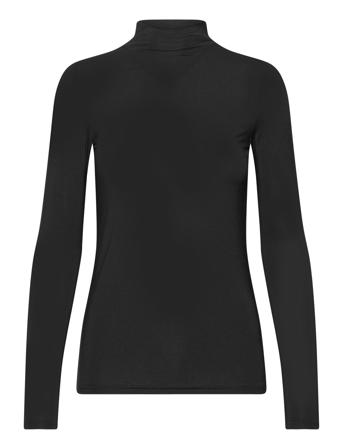 Warm Me Up - Thermal Knit Turtleneck Høyhalset Pologenser Svart Etam*Betinget Tilbud