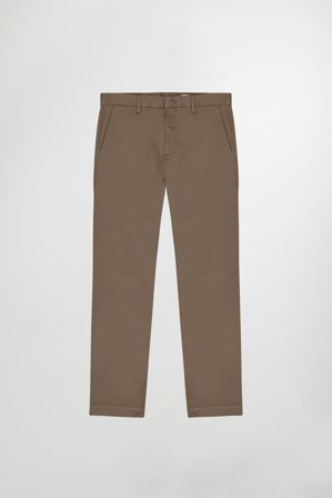 Theo 1420 Chino Herr Grön Ekologisk Bomull