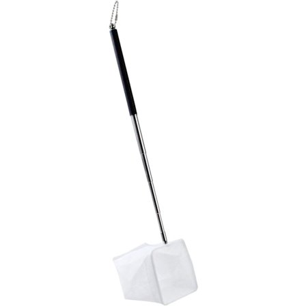 Rekenett, fiskenett akvarium, fiskenett med uttrekkbart rustfritt stål