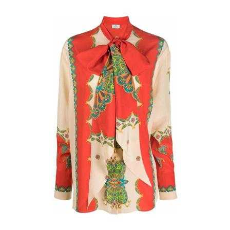 Etro Shirt Rød, Dame Skjorter