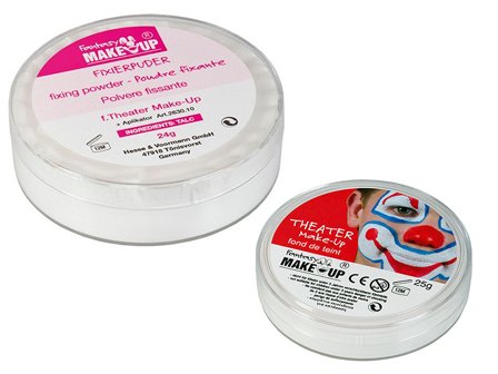 Teater Sminkset Vitt