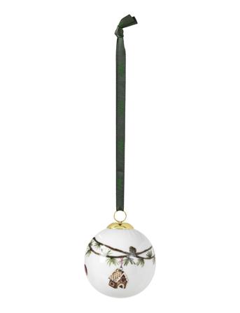 Hammershøi Christmas Kula 2020 Ø6 Cm Vit M. Deko Home Decoration Christmas Decoration Christmas Baubles & Tree Accessories Vit Kähler