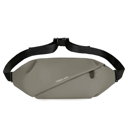 Remväska, Fashionable Crossbody Bag, Herrbröstväska, Dam Multifunktionell Cykelaxelväska