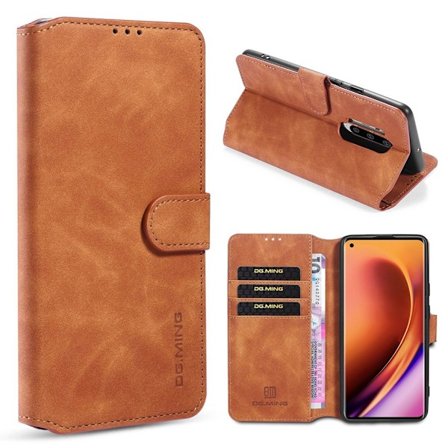 DG.MING OnePlus 8 Pro Retro Etui - Brun