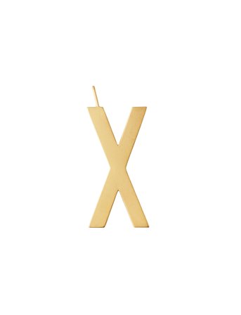 Design Letters | Archetypes 30 Mm, Gold, A-Z | ONE SIZE