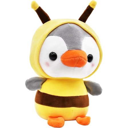 Pehmoinen mehiläislelu pehmoinen mehiläinen pehmoinen pingviini täytetty lelu pehmeä mehiläinen pingviini pehmo