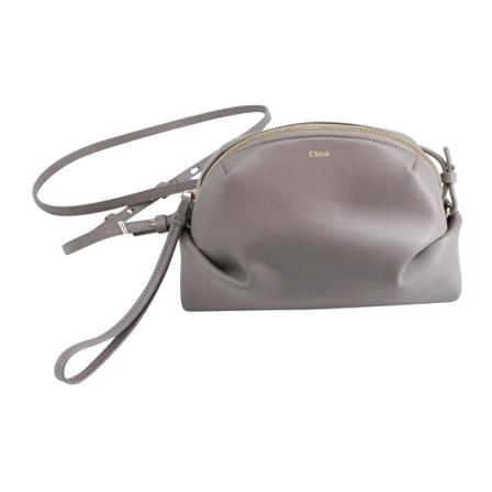 Chloé Judy Mini Tas , Grijs , Dames , Maat: ONE Size Schoudertassen
