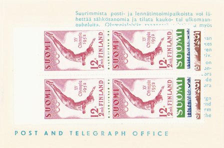 Finland 1951 - MICHEL 399-402 - Postfrisk hæfte