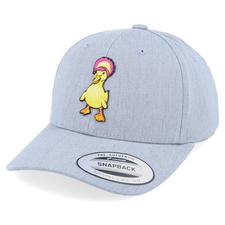 Kinder Kiddo Cap - Grau adjustable Cap - Kinder Cool Duck Patch Heather Grey Adjustable @ Hatstore