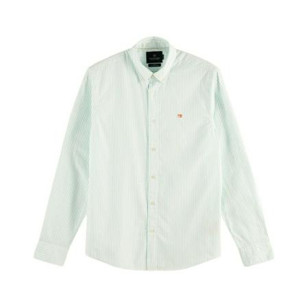 Scotch & Soda, Shirts Beige, Heren, Maat:L