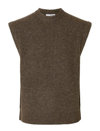Selected | Slhland Sl Knit Relaxed Vest | L
