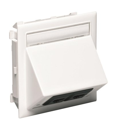 Schneider Electric Lex Com Cat6 UTP Tilkoblingssett 84 x 84 mm 1 kobling, Datamaskin & surfing