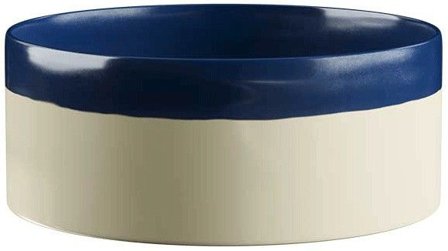 Swaggin Tails Käka koirankuppi, 2,5 l kermanvärinen/sininen