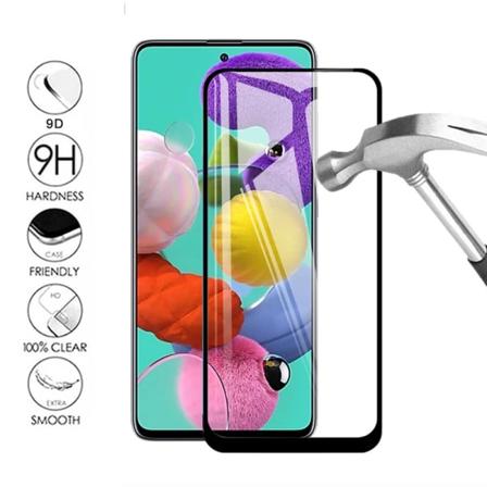 3-PACK Samsung Galaxy S20 FE Skärmskydd 2.5D 0,3mm Svart