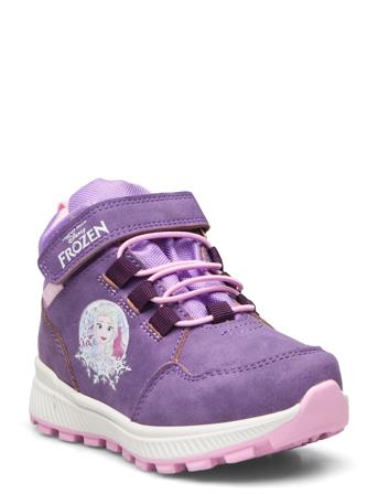 Frozen Snowboot Høye Sneakers Lilla Frost*Betinget Tilbud
