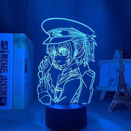 Anime Saga Van Tanya De Evil Konosuba Evil Degurechaff lampa