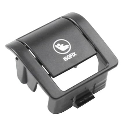 Bil Isofix Anker Knappdeksel Montering Barnesete Spenne Beskyttelse for X5 G05 2018-2024 Isofix Slot Deksel