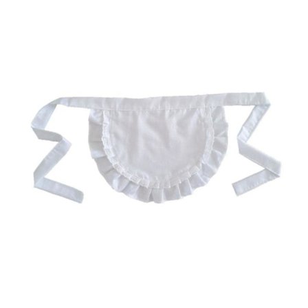 Forklæde til kvinder med to lommer Halvforklæde Servitricekostume Forklæder til madlavning i køkken Restaurant Café