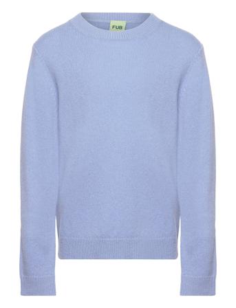 Lambswool Crew FUB Blue