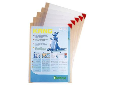 DJOIS A4 självhäftande plastficka med magnetstängning PVC 10 ark genomskinlig 5/fp - Lyreco - Kontorsmaterial - Mappar och plastfickor - Plastfodral