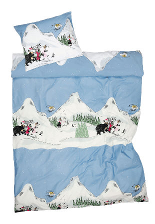 Arabia Moomin bäddset 150x210 cm Påslakan & Flerfärgad