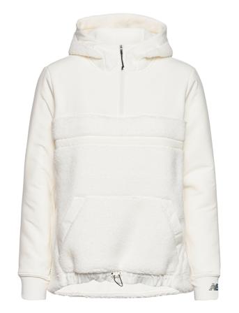 Q Speed Sherpa Anorak Outerwear Jackets Anoraks Vit New Balance
