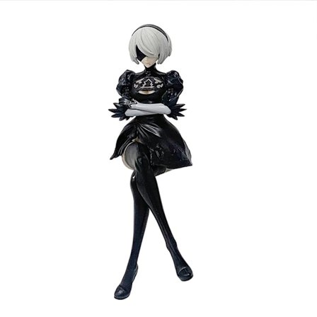 15CM NieR:Automata Yorha No. 2 Type B PVC Anime Actionfigurer Modell Leksak