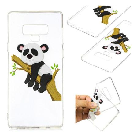 Samsung Galaxy Note9 Mobilskal Silikon Tryckmönster - Panda