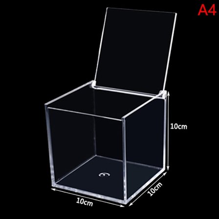 Kirkas Acryl Cube Favor Box Plexi-akryylilasimuovista