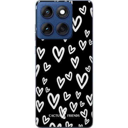 Yhteensopiva Puhelinkuori Motorola Motorola Edge 60 Cactus and Friends - Handdrawn Love Chaos