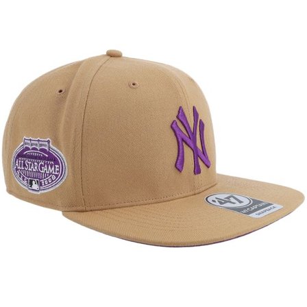 47 Brand - MLB Beige snapback Keps - Hatstore Exclusive x New York Yankees Asg Camel Under Snapback @ Hatstore