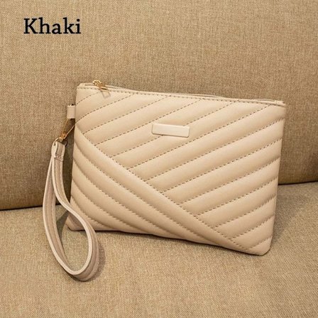 Armbandsväska Kuvertväska KHAKI - spot sales