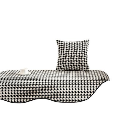 Soffkudde premiumkänsla sittdyna Chenille oregelbundet cover