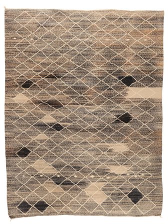 Hand Woven High Atlas Kilim Rug 263X342 Brown/Orange