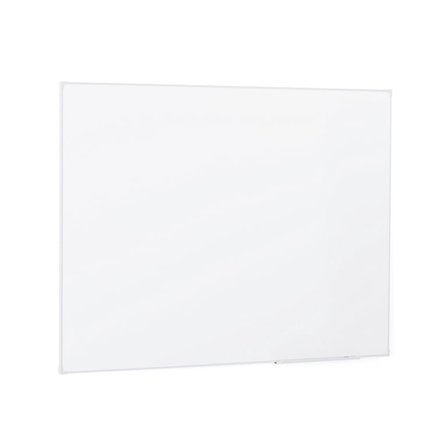 Glasemaljeret whiteboard af stål DORIS, magnetisk, 900x1200 mm