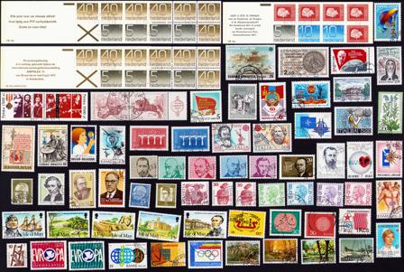 Europæiske lande - Frimærkepakke - Stemplet