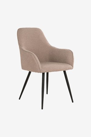 House Nordic - Spisebordsstol Harbo, 2 stk. - Beige - Stole - Fra Homeroom