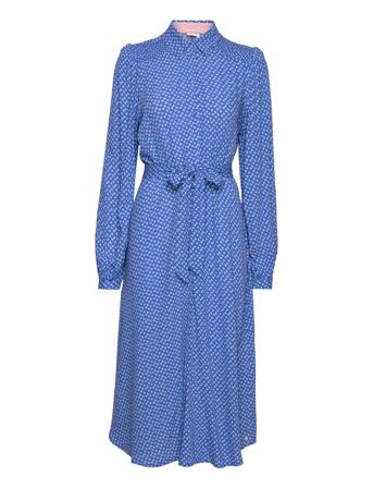 Numadison Dress Dresses Shirt Dresses Sininen Nümph