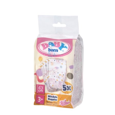 BABY Born Blöjor 5-pack