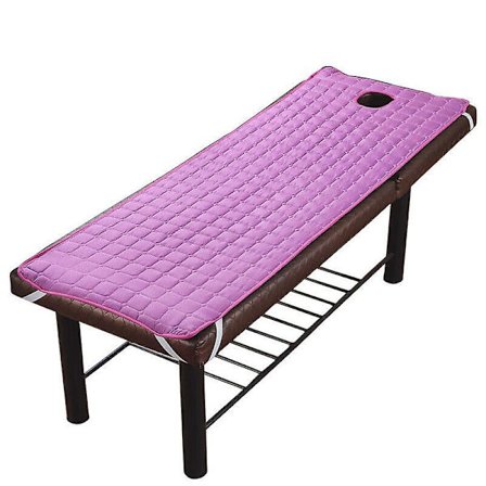 Skønhedssalon Spa Massagebord Seng Ark Pude Madras Med Ansigtshul 185*70cm